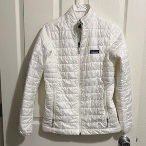 Patagonia Women's White Puffer Jacket